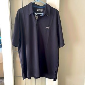 Honolua Black Polo - 3XL (fits like 2X)